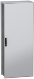 Floor standing modular electrical enclosure, PanelSeT SFN, decarbonized steel, mounting plate, 2000x800x400mm, IP55