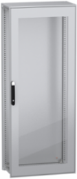 Floor standing modular electrical enclosure, PanelSeT SFN, decarbonized steel, glazed door, 2000x800x400mm, IP55