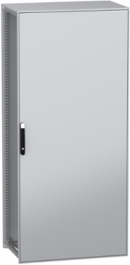 Floor standing modular electrical enclosure, PanelSeT SFN, decarbonized steel, 2200x1000x600mm, IP55