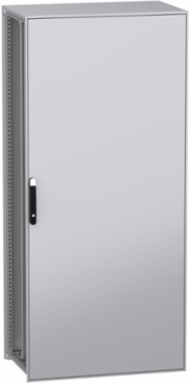 Floor standing modular electrical enclosure, PanelSeT SFN, decarbonized steel, mounting plate, 2200x1000x600mm, IP55