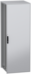 Floor standing modular electrical enclosure, PanelSeT SFN, decarbonized steel, mounting plate, 2200x800x800mm, IP55