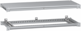 PanelSeT SFN Bottom and Top Frame, 1000 mm x 400 mm, Steel, Grey RAL 7035