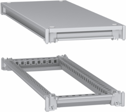 Bottom and top frame, PanelSeT SFN, for electrical enclosure W300 D800mm, roof included