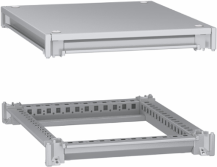 Bottom and top frame, PanelSeT SFN, for electrical enclosure W400 D500mm, roof included