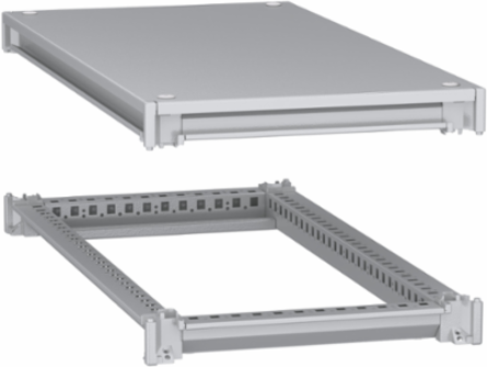 Bottom and top frame, PanelSeT SFN, for electrical enclosure W400 D800mm, roof included
