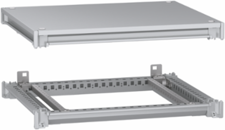 Bottom and Top Frame Kit for Enclosure W600 D500mm, Steel