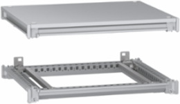 Bottom and Top Frame Kit for Enclosure W600 D500mm, Steel