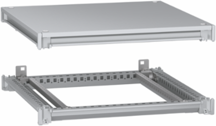 PanelSeT SFN Framework Kit for W600 D600mm Enclosure, Steel, Grey RAL 7035