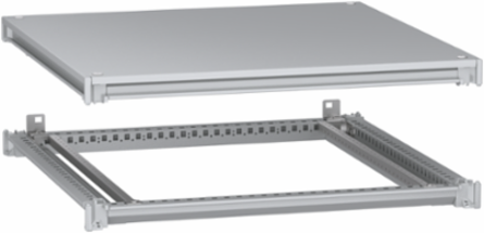 PanelSeT SFN Frame Kit for 800 mm x 800 mm Enclosure, Steel, Grey RAL 7035