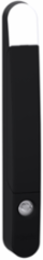 Handle for shaped inserts and cylindrical barrels, PanelSeT SFN, PanelSeT SM, for electrical enclosure, RAL9005