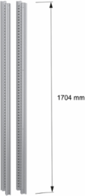 Vertical Uprights Set of 4 for Enclosure, Steel, H1800mm, 17.6 kg