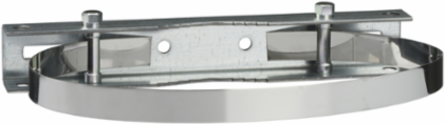 Post Fixing Device Galvanised Steel Diameter 8-1/2 Inch Load 220 lb