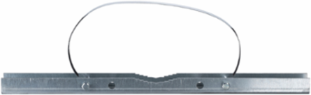 Galvanized Steel Post Fixing Device, 215 mm Diameter, 100 kg Load