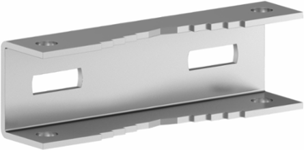 Post Fixing Device 600mm, Galvanised Steel, Max Load 100kg