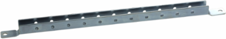 Light Cross Rails for Enclosures, 500 mm Width, Set of 2, Zinc Coated Steel