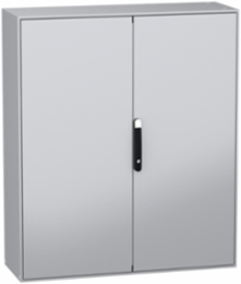 Spacial SM Compact Enclosure 1400x1200x400 mm, IP55, IK10, 81 kg