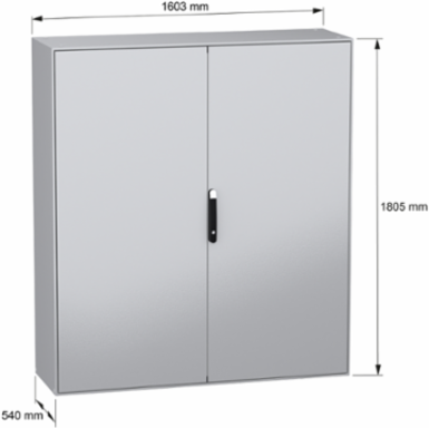 PanelSeT SM Compact Steel Enclosure 1800x1600x500 mm IP55