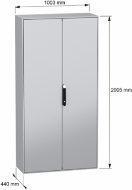 Spacial SM Compact Enclosure 2000x1000x400 mm IP55, IK10