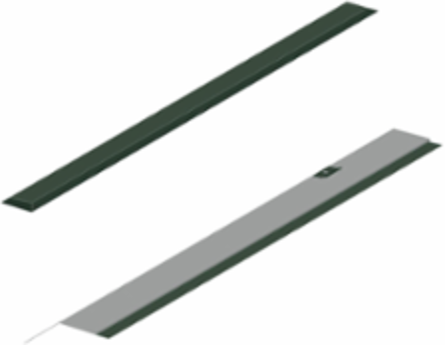 Spacial SM Brush Gaskets Set, 34 mm x 1000 mm, Cable Management Accessory
