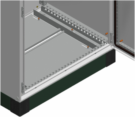 PanelSeT SM Horizontal Adaptation Profile 1000 mm, Steel, Zinc Coated