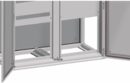 2-Door Enclosure Mounting Plate Adapter Kit, 800 mm Depth, Steel, Zinc Coated