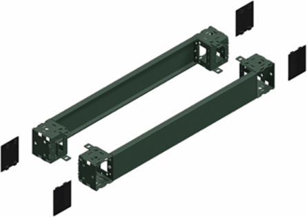Electrical Enclosure Plinth 1200mm Width x 100mm Height, IP30, IK10