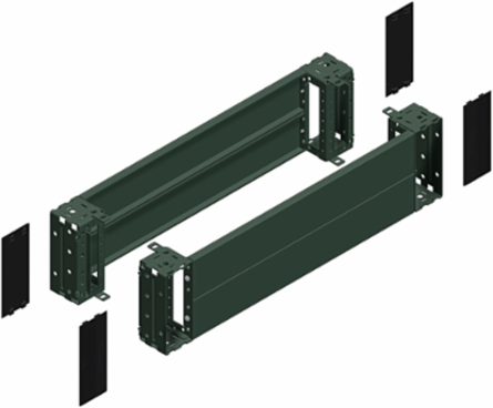 Front Plinth for Electrical Enclosure 300mm Width, 200mm Height, IK10