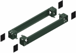 PanelSeT SFN Front & Rear Plinth, 400 mm Width, 100 mm Height, IK10, IP30