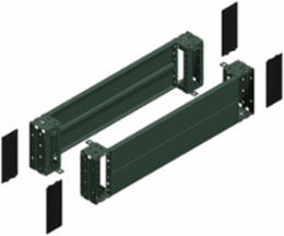 Plinth Front for Electrical Enclosure 400mm Width, 200mm Height, 1300 kg Load Capacity