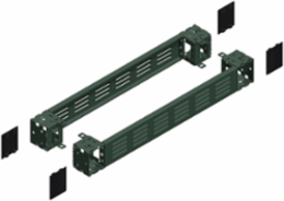 Ventilated Front Plinth 800mm Width, 100mm Height, IP20, IK10