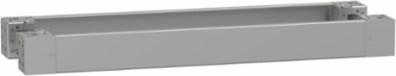 Stainless Steel Plinth 1000 mm x 100 mm, IP30, IK10, 5.79 kg