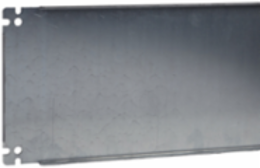 Partial Mounting Plate for W1000mm Enclosure, Galvanized Steel, H397mm