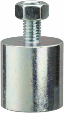 4 Fixed Screw Jacks, 42mm Height, 100kg Load Capacity, Steel