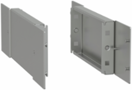 PanelSeT Side Plinth 100 mm Height, 400 mm Depth, Stainless Steel 316L
