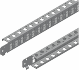 Quick Fixing Cross Rails 40 mm x 1000 mm, Set of 2, Zinc-Plated Steel