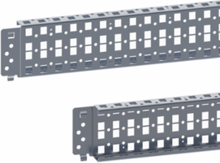 Quick Fixing Cross Rails Set of 2, 1000 mm Height, 90 mm Width, Max Load 70 kg