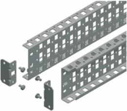 Universal Cross Rails, Steel, 800 mm Height, 100 kg Load Capacity, Set of 2