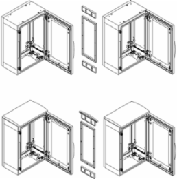 Trim Kit for versPLAT/PLAZT Canopy, IP55 Protection, 420 mm Depth