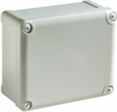 Industrial Wall Mounted Box IP66 IK08 241x194x194 mm Polycarbonate