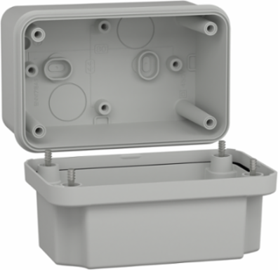 Thalassa TBS ABS Industrial Enclosure, 116x94x116mm, IP66, IK07, Gray RAL 7035
