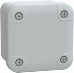 Thalassa TBS Industrial Box, 74x54x74 mm, IP66, IK07, Gray RAL 7035