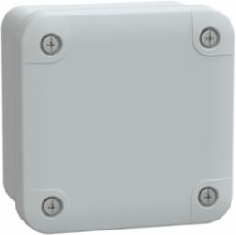 ABS Industrial Box IP66 89x54x89mm, Low Plain Cover, IK07