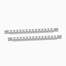 Set of 2 Steel Door Cross Rails, 500mm Width, 4.48kg