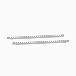 Set of 2 Door Cross Rails for Spacial Enclosures, Width 800 mm, Steel