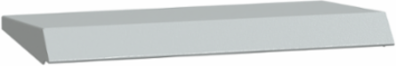 Spacial WM Canopy 400x250 mm Grey RAL 7035, Galvanized Steel