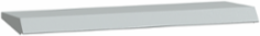Spacial WM Canopy 600x250 mm Grey RAL 7035, Galvanized Steel