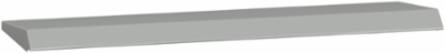 Spacial WM Enclosure Canopy 800 mm x 250 mm Grey RAL 7035