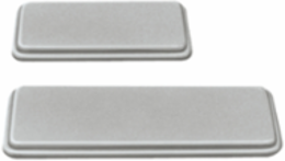Closing Side Plate for PLS Box 36 cm Face, Gray RAL 7035, Front Mounting