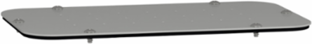Standard Cable Gland Plate - 245mm x 130mm, Steel, RAL 7035
