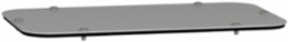 Standard Cable Gland Plate - 245mm x 130mm, Steel, RAL 7035